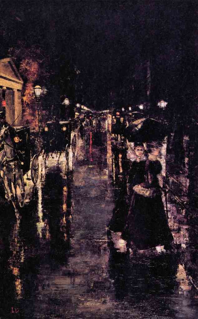 Berlin Leipziger Street Lesser Ury Impressionism European A4 Photo Print