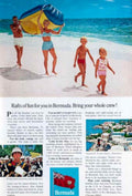 Bermuda Beach Vacation Vintage Retro Advert Poster A4 Photo Print