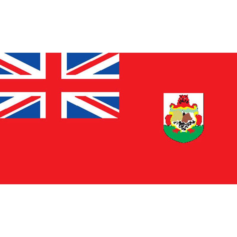 Bermuda Flag N459 A4 Photo Print