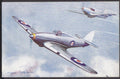 Bernard Church Hawker Hurricane Fighter Plane Vintage A4 Photo Print