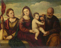 Bernardino Licinio The Madonna and Child with Saints A4 Photo Print