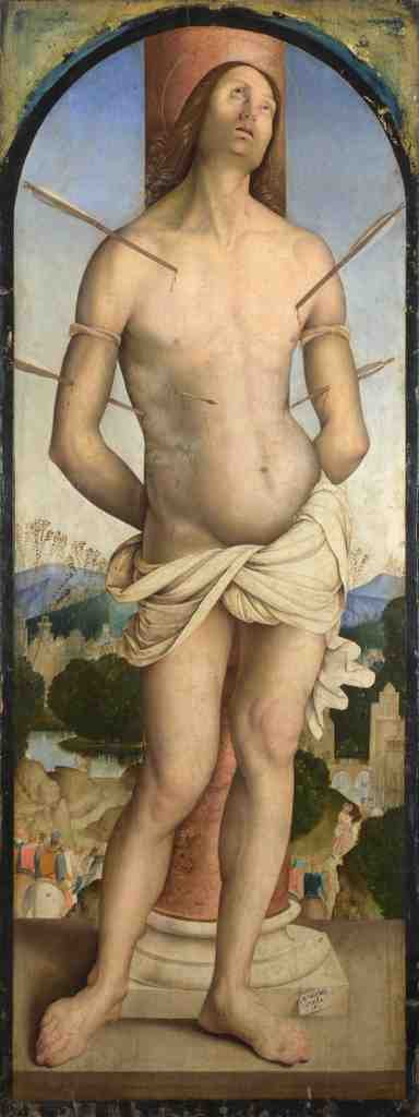 Bernardino Zaganelli Saint Sebastian A4 Photo Print