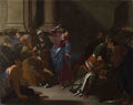 Bernardo Cavallino Christ driving the Traders from the Temple A4 Photo Print