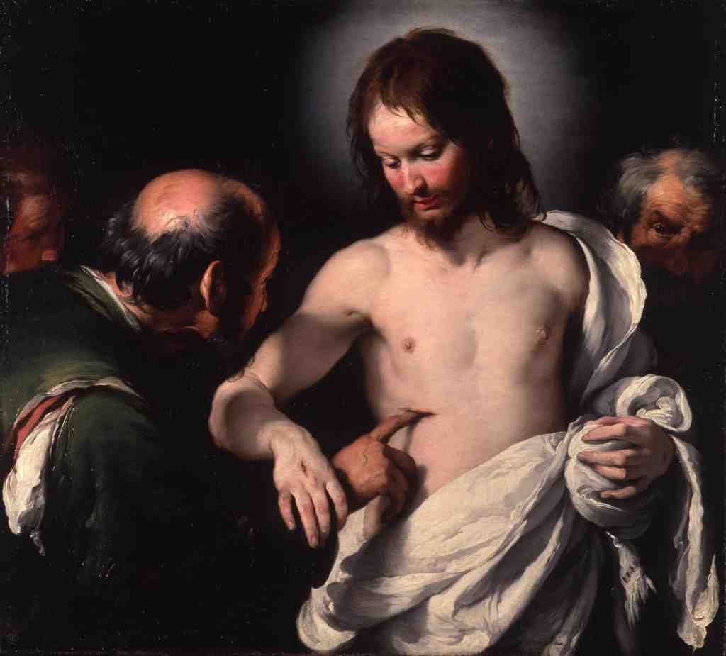 Bernardo Strozzi The Incredulity of Saint Thomas A4 Photo Print