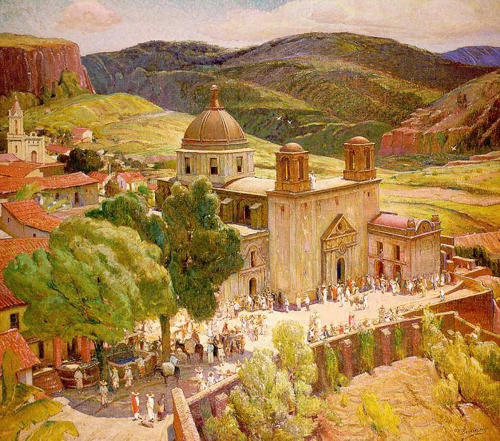 Berninghaus Oscar Edmund American 1874 1952 Art A4 Photo Print