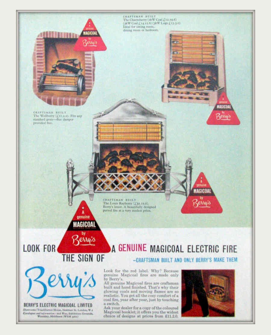 Berry Fire Models Vintage Retro Advert Poster A4 Photo Print