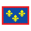 Berry Prov Flag N3011 A4 Photo Print
