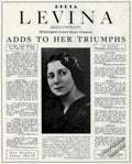 Berta Levina Opera Vintage Retro Advert Ads A4 Photo Print