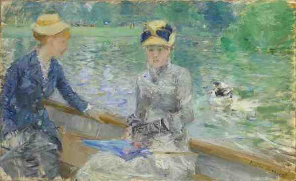 Berthe Morisot Summer'S Day A4 Photo Print