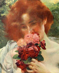 Besnard Albert 1906 LEnivrement des Roses A4 Photo Print
