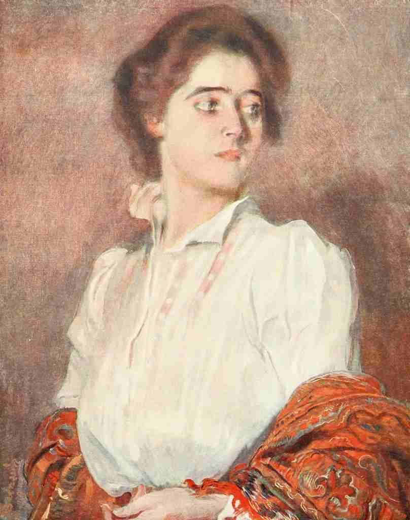 Besnard Albert 1906 La Biarrote A4 Photo Print