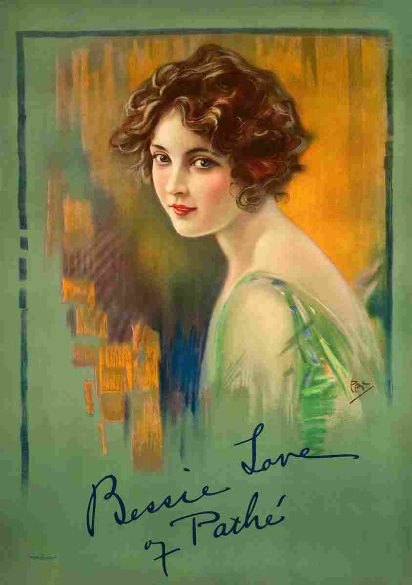 Bessie Love Poster 01  film star poster A4 Photo Print