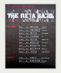 Beta Band Concerts Vintage Retro Advert Poster A4 Photo Print