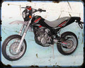 Beta M4 Motard 05 02 A4 Photo Print Motorbike Vintage Aged