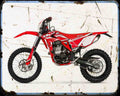 Beta Rr 4T 390 15 01 A4 Photo Print Motorbike Vintage Aged