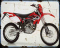 Beta Rr250 05 01 A4 Photo Print Motorbike Vintage Aged