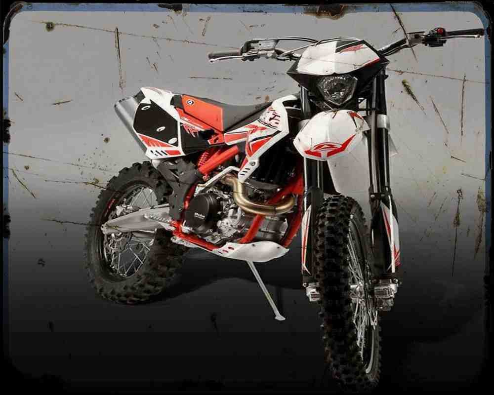 Beta Rr450 Enduro 10 02 Motorbike Vintage Aged A4 Photo Print