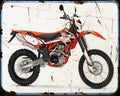Beta Rs 450 13 Motorbike Vintage Aged A4 Photo Print