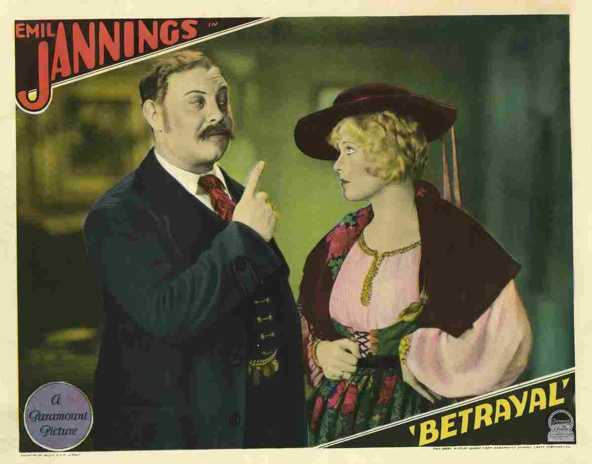 Betrayal 1929 03  film star poster A4 Photo Print