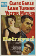 Betrayed 1954 01  film star poster A4 Photo Print