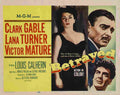 Betrayed 1954 03  film star poster A4 Photo Print