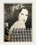 Bette Midler Second Vintage Retro Advert Poster A4 Photo Print