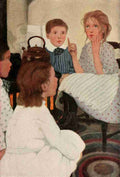 Betts Ethel Franklin Children 1920 Witches Tales A4 Photo Print