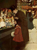 Betts Ethel Franklin Little Princess 1905 Shopping A4 Photo Print