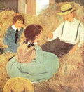 Betts Ethel Franklin Raggedy Man 1907 In the hay A4 Photo Print