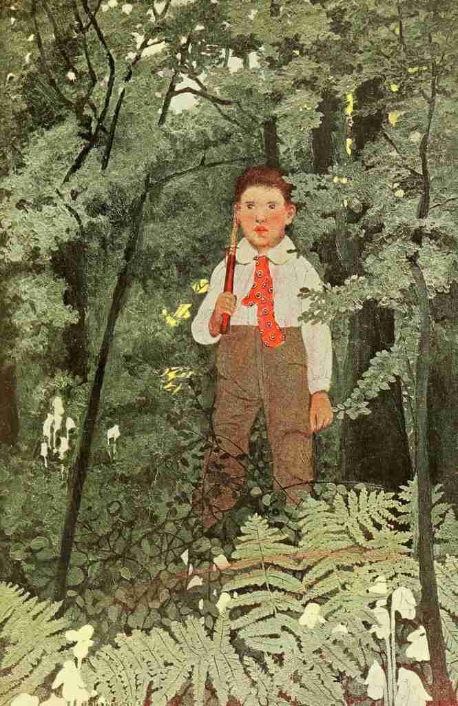 Betts Ethel Franklin Runaway Boy 1906 Boy A4 Photo Print