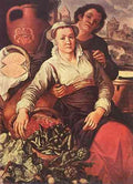 Beuckelaer Joachim Market Scene A4 Photo Print