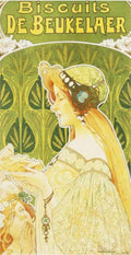 Beukelaer Biscuits Artnouveau Vintage Retro Advert Ads A4 Photo Print