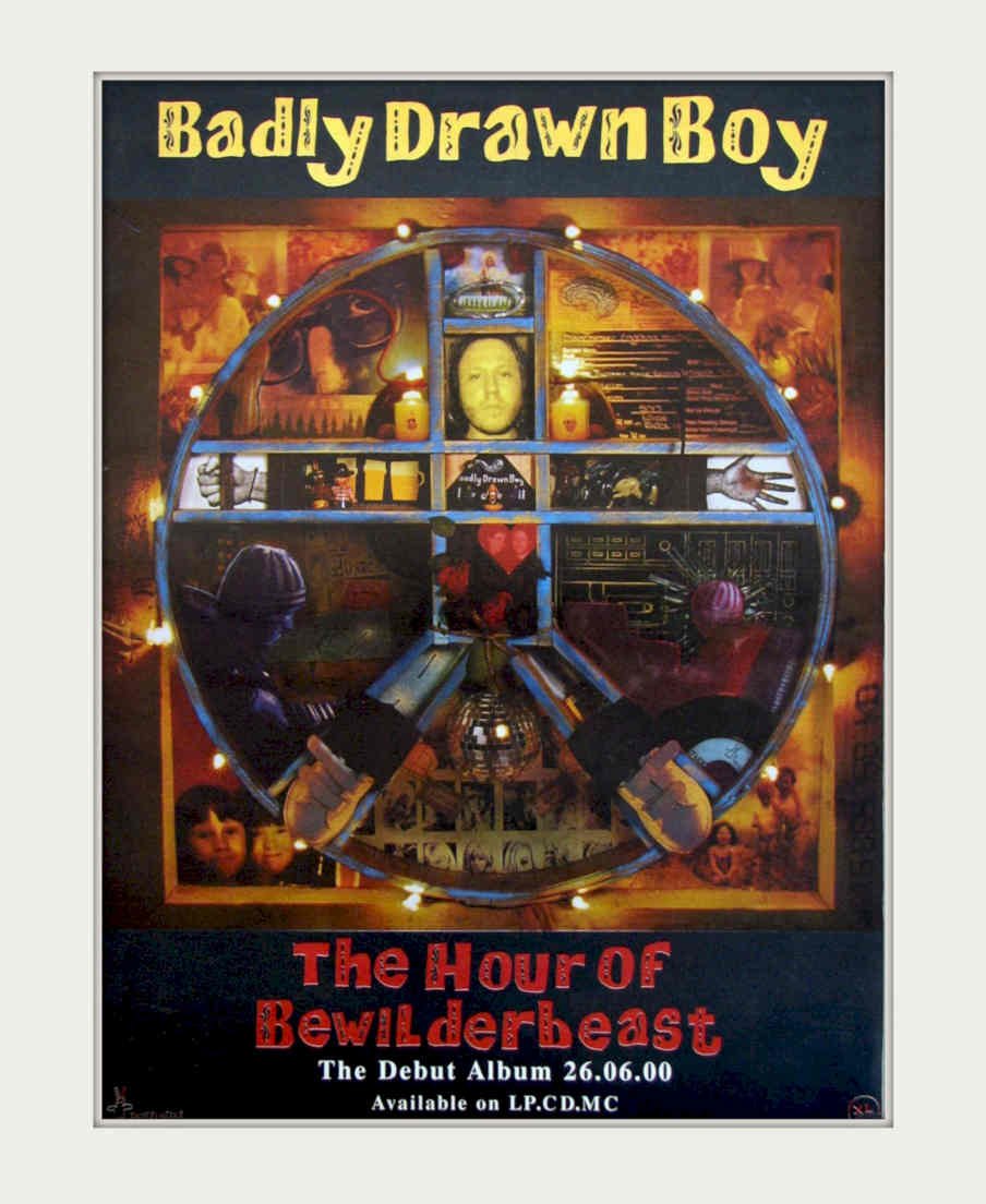 Bewilderbeast Clock Faces Vintage Retro Advert Poster A4 Photo Print
