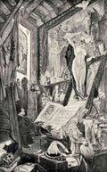 Bewitching Felicien Rops Symbolism A4 Photo Print