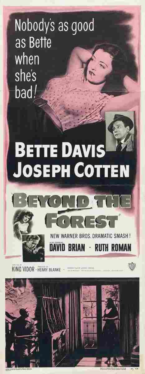 Beyond the Forest 01  film star poster A4 Photo Print