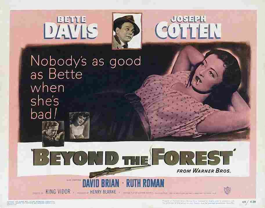 Beyond the Forest 03  film star poster A4 Photo Print