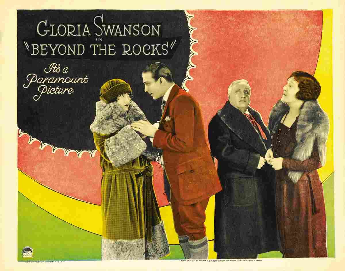 Beyond the Rocks 04  film star poster A4 Photo Print