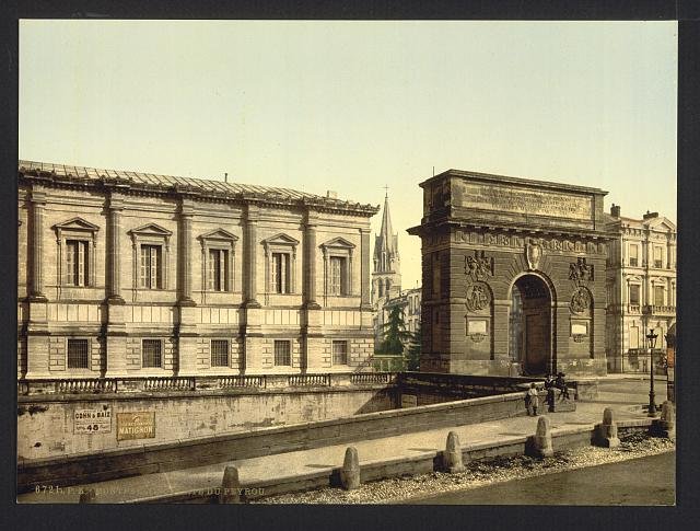 Beyron Gate Montpelier Vintage A4 Photo Print