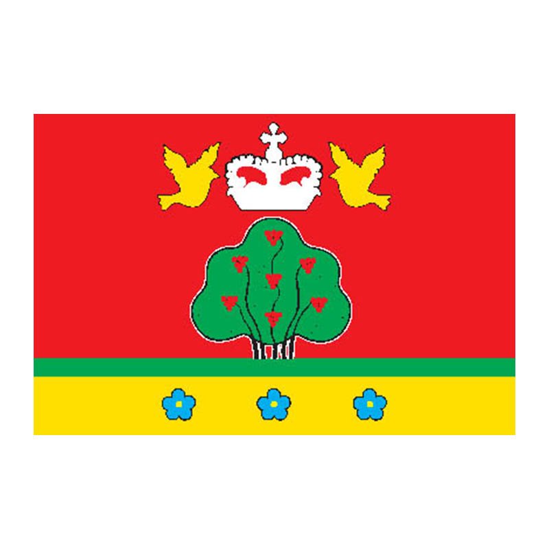 Bezhetsk City Flag N1075 A4 Photo Print