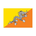 Bhutan Flag N1734 A4 Photo Print