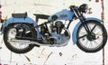 Bianchi ES250 1937 Aged Vintage A4 Photo Print