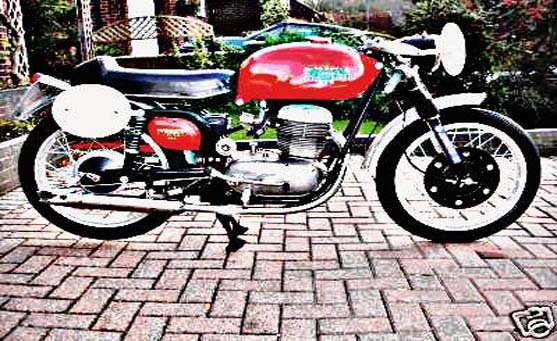 Bianchi Tonale motorbike A4 Photo Print
