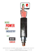 Bicc Cable Power Vintage Retro Advert Poster A4 Photo Print