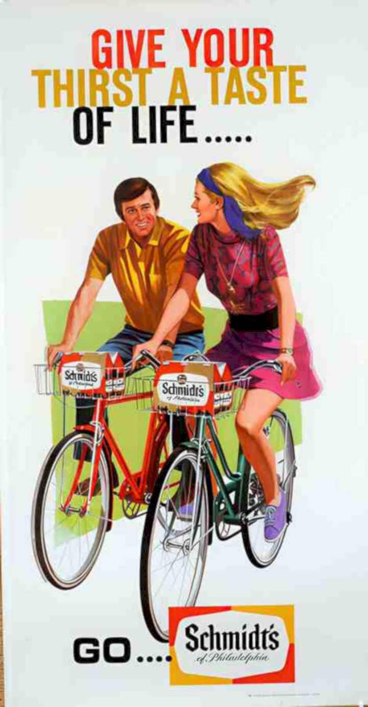 Bicycle Rootbeer Philadelphia Vintage Retro Advert Ads A4 Photo Print
