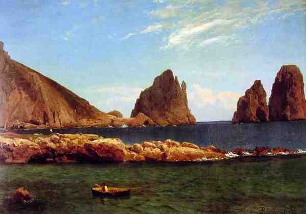 Bierstadt Albert Capri A4 Photo Print