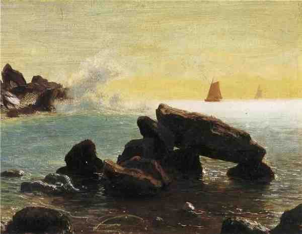 Bierstadt Albert Farralon Islands California A4 Photo Print