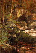 Bierstadt Albert Forest Stream A4 Photo Print