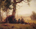 Bierstadt Albert Guerrilla Warfare A4 Photo Print