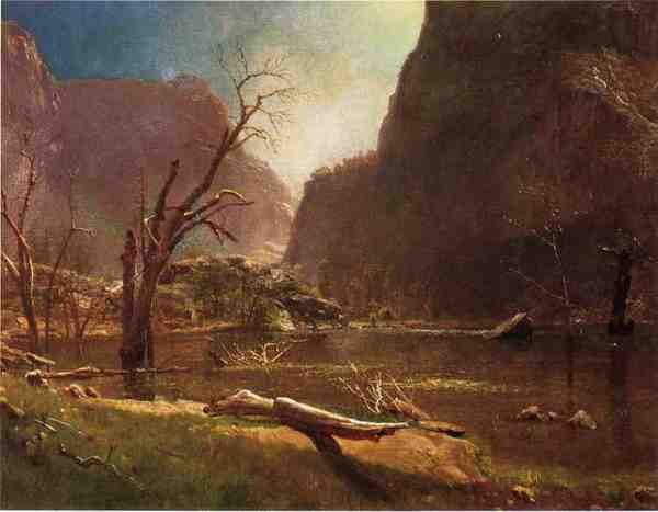 Bierstadt Albert Hatch Hatchy Valley Califrnia A4 Photo Print