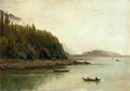 Bierstadt Albert Indians Fishing A4 Photo Print